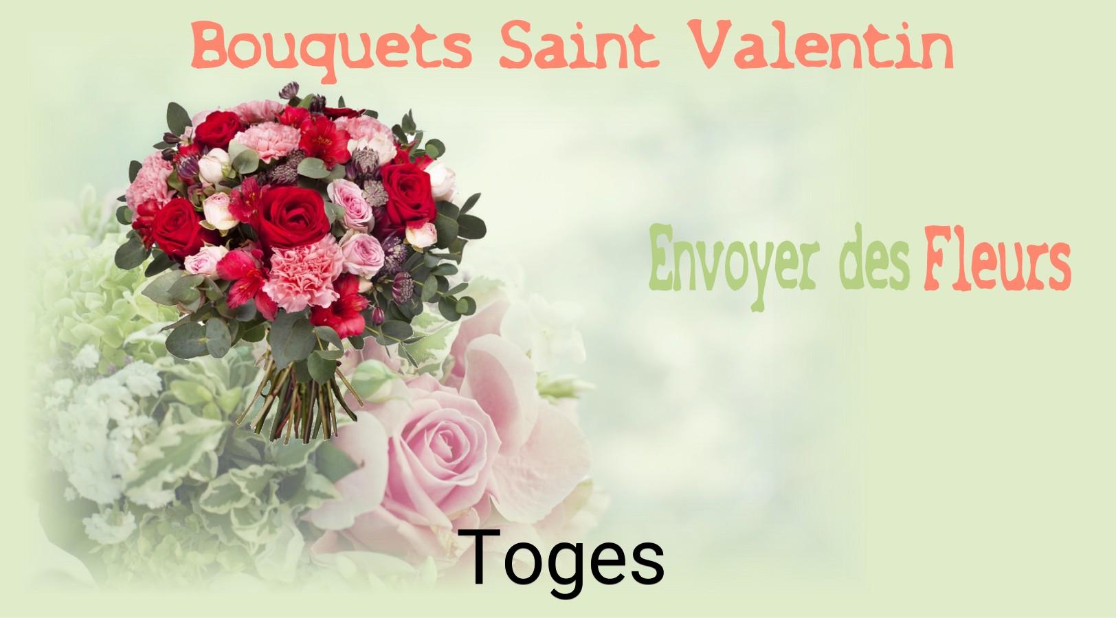 Roses de Saint-Valentin livrées à Toges